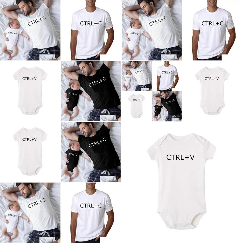 family matching clothes ctrladdc and ctrladdv father son t shirt family look dad tshirt baby bodysuit family matching outfits