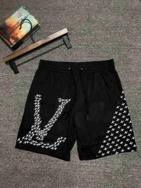 Mannen Shorts Ontwerper Waterdichte Stof Runway T-shirts Broek Zomer Strand Broek Heren Board Mannen Surf Zwembroek Sportshorts TL5U