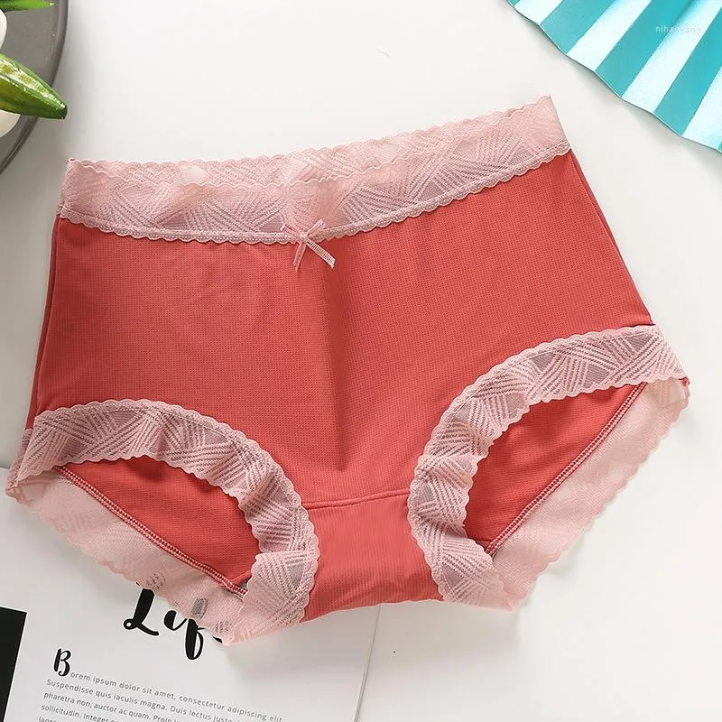 Japanese Style Lace Mid Waist Pink Lace Panties For Women Comfortable,  Breathable, And Stylish Lingerie Briefs For Girls From Nihaoliang, $7.46