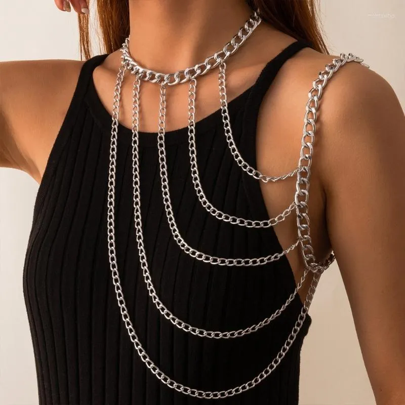 Chains Shoulder Necklace Body Chain Clavicle Tassel Jewelry
