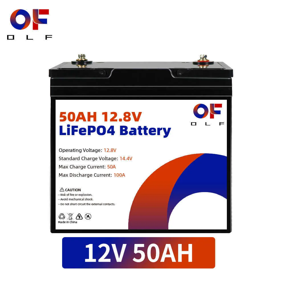 Hohe Kapazität 2,5 kWh Lithium-Phosphat-Batterie 12 V 200 Ah 210 Ah Lifepo4  Solarbatterie 12 V 200 Ah wiederaufladbare Batterien