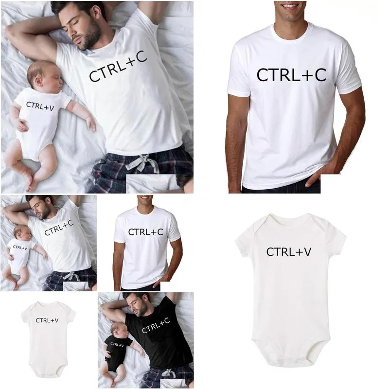 family matching clothes ctrladdc and ctrladdv father son t shirt family look dad tshirt baby bodysuit family matching outfits