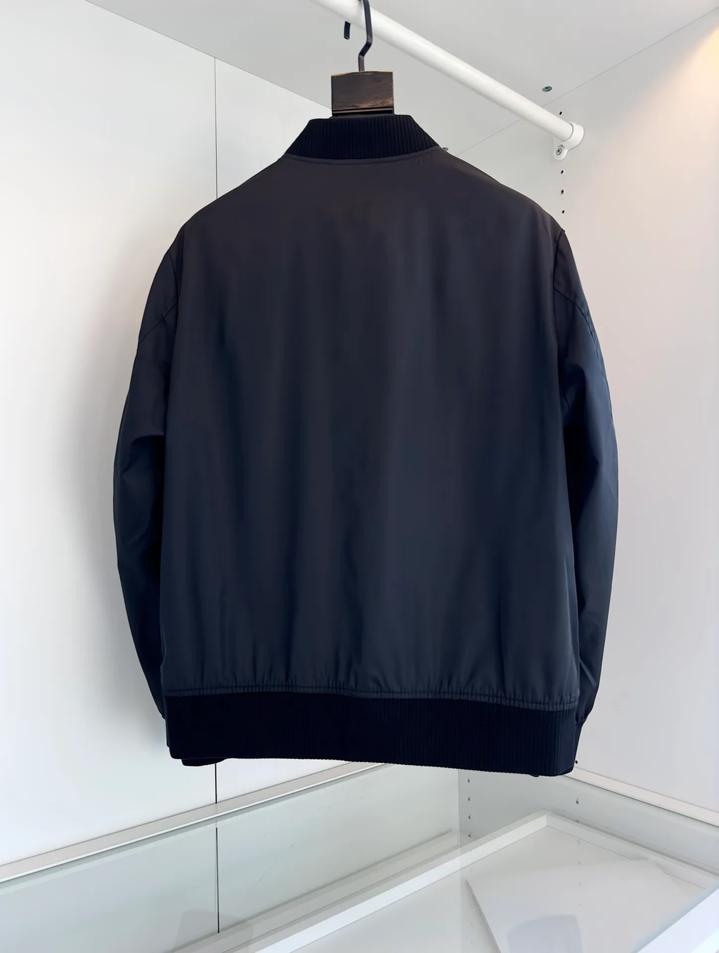 2023 new mens baseball collar jacket stylish single breasted Asian size luxury brand designer casual black short jacket