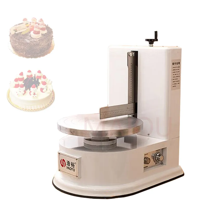 Machine automatique de revêtement de glaçage pour gâteau d'anniversaire, pour pain rond, crème pour gâteau au beurre, Machine à glaçage pour étaler la crème