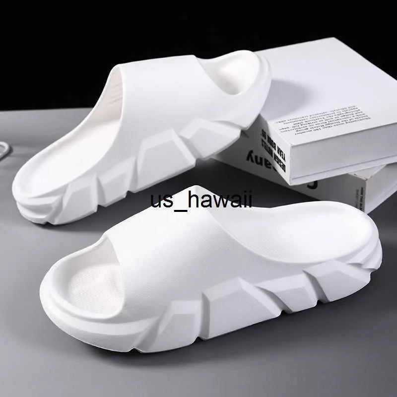 Slippers Slippers Unisex Men's Summer Home Slides Massage Men Women Sandals Non-Slip EVA Man Flip Flops Brand Beach Shoes 0218V23