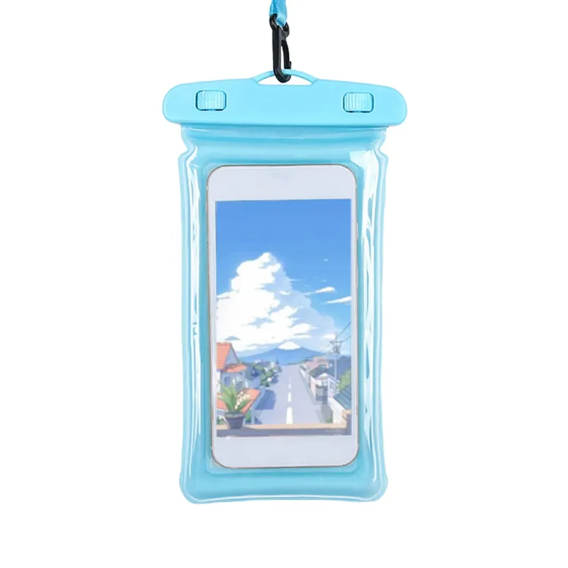 Coque universelle étanche pour téléphone airbag flottant pour