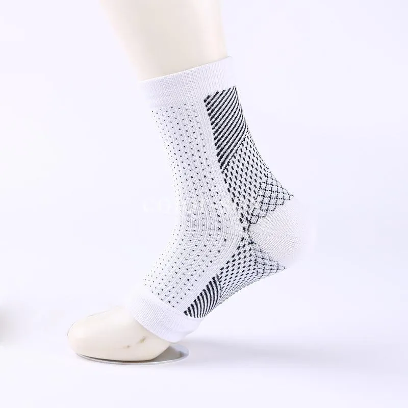Sports Socks Men Women Foot Circulation Swelling Relief Sleeve Anti Fatigue Compression Varicosity Ankle Support