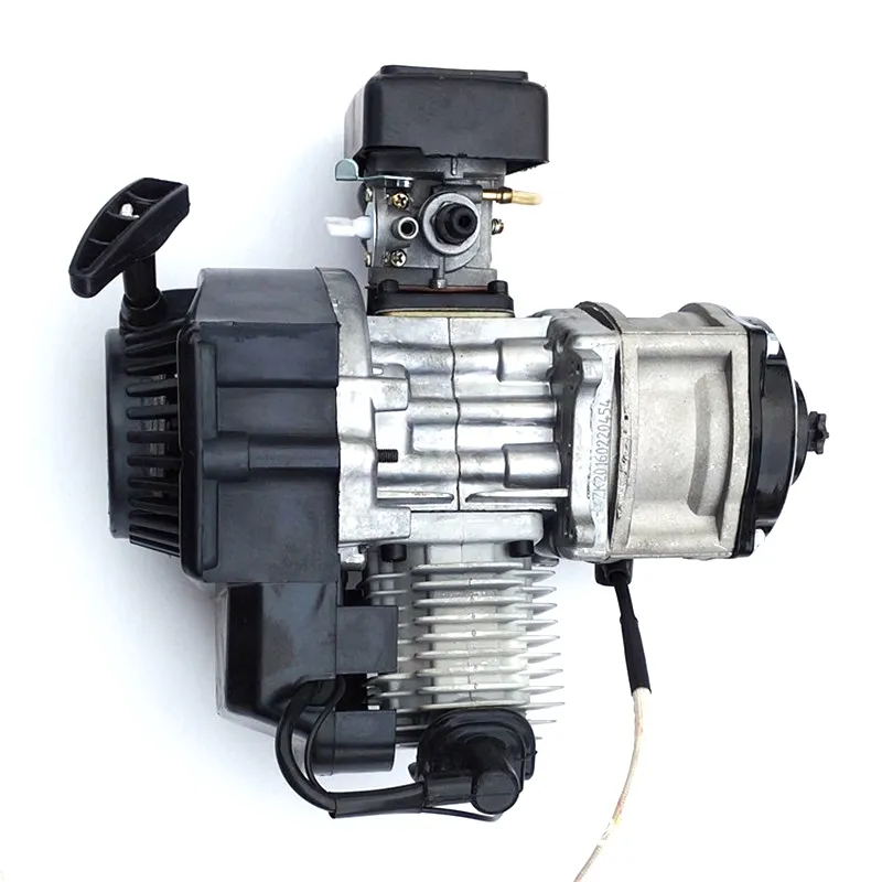 Kit Moteur 49cc 2 Temps Pour Mini Quad, VTT, Scooter - Avec Chaîne Et Pignon 14 Dents