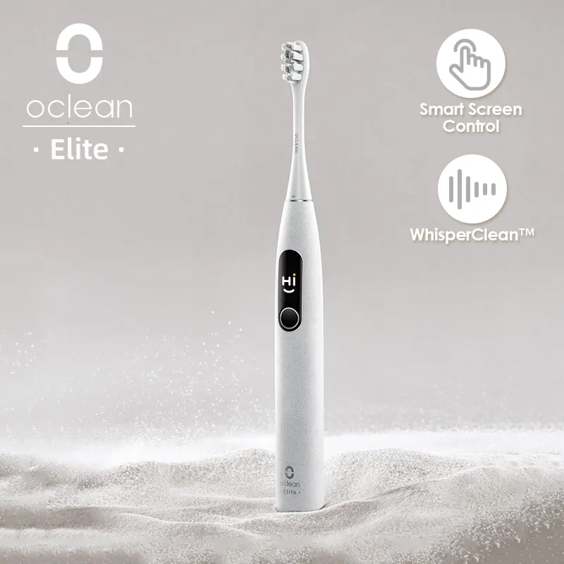 Tandborste Oclean X Pro Elite Smart Sonic Electric Tandborste Ultraljud Tandblekning Dental Tandborste Ultrasonic Whitener Tandbrush 230217