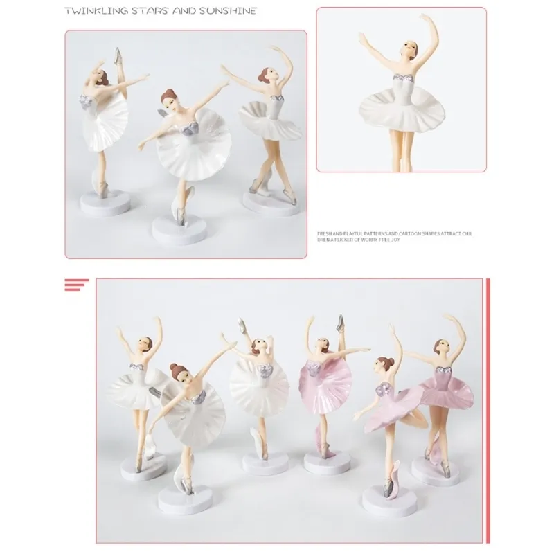 Ballett Cake Topper – Ballerina-Mädchen Zum Geburtstag
