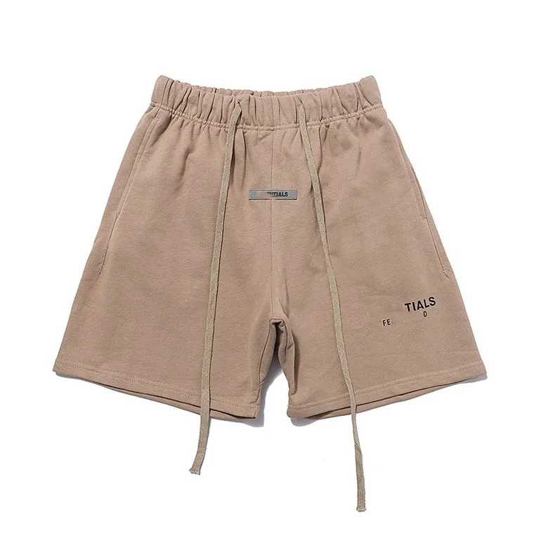 Herrshorts Pants High Street FG Rätt utgåva ESS Commodity 1977 Flocking Hot Stamping 5-poäng för män och kvinnor Casual Mångsidig VNUD M1F079F4