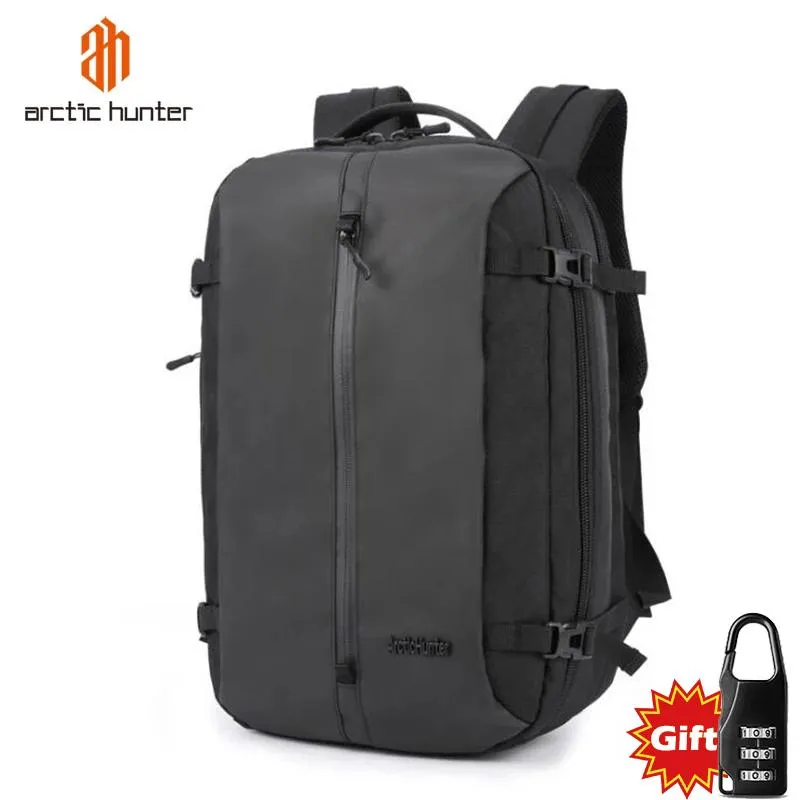 Backpack ARCTIC Casual Men Shoulder Bag Large Capacity Waterproof Student Computer School Male Mochila