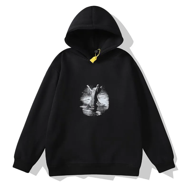 Designer black hoodie mens deals