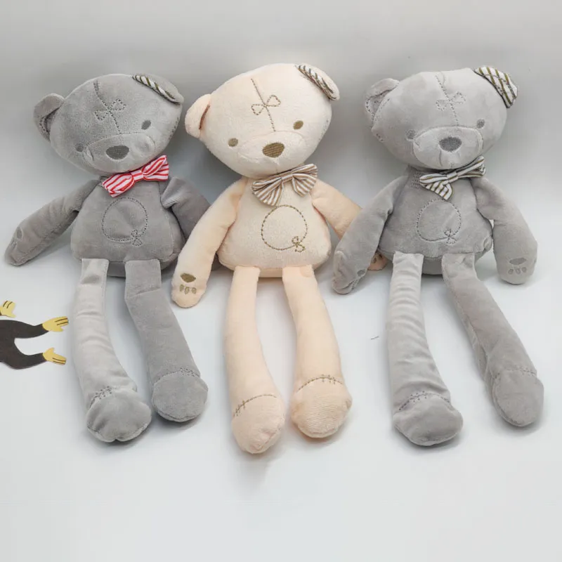 Doll de coelho calmante Sono sono calmante Plush, acompanhando brinquedo adormecido urso de boneca grande boneca fofa