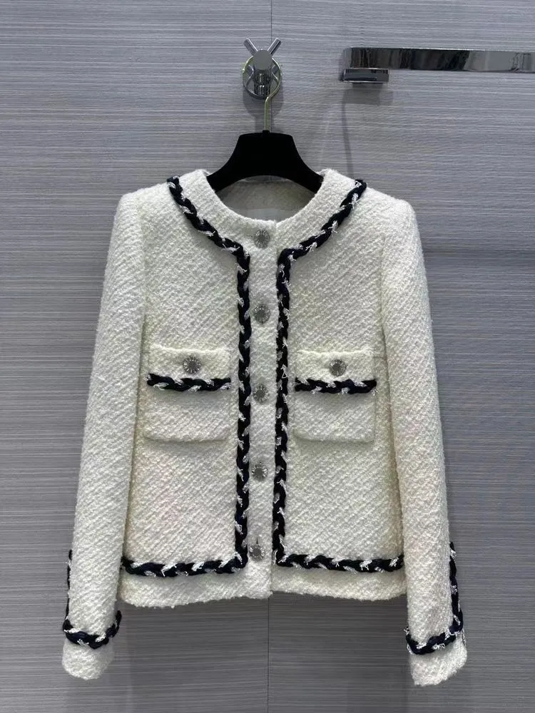 2023 Designer Classics Pull pour femme Tricots Designer tricoté tissé floral couleur unie laine décontracté femmes