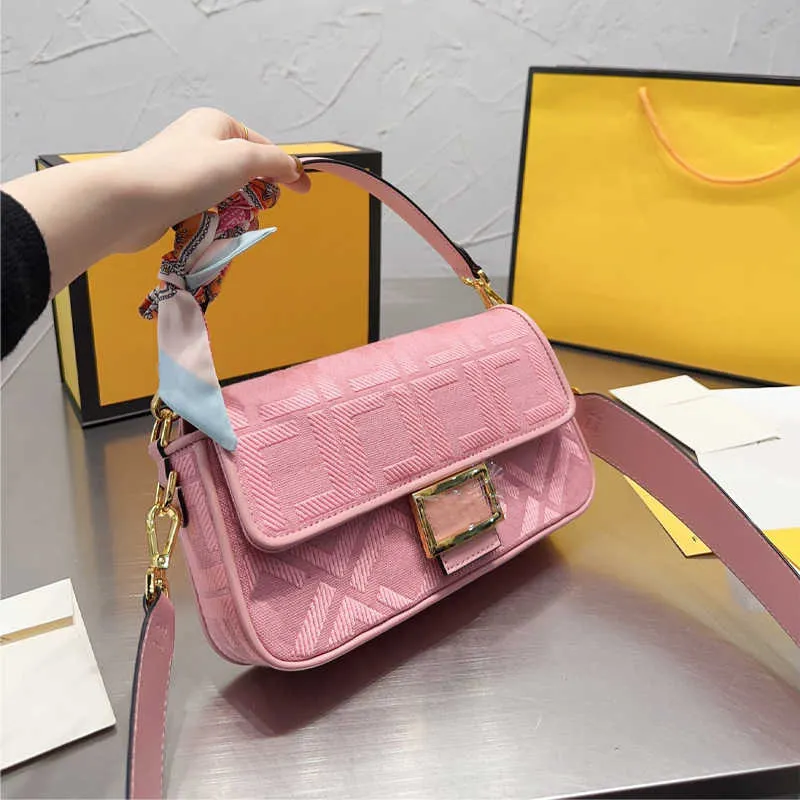 Shoulders Bags handbags Totes Handbag Designer Luxury Baguett Bu Bag Women Cross-bag Leather F For Spring And Summer 230218