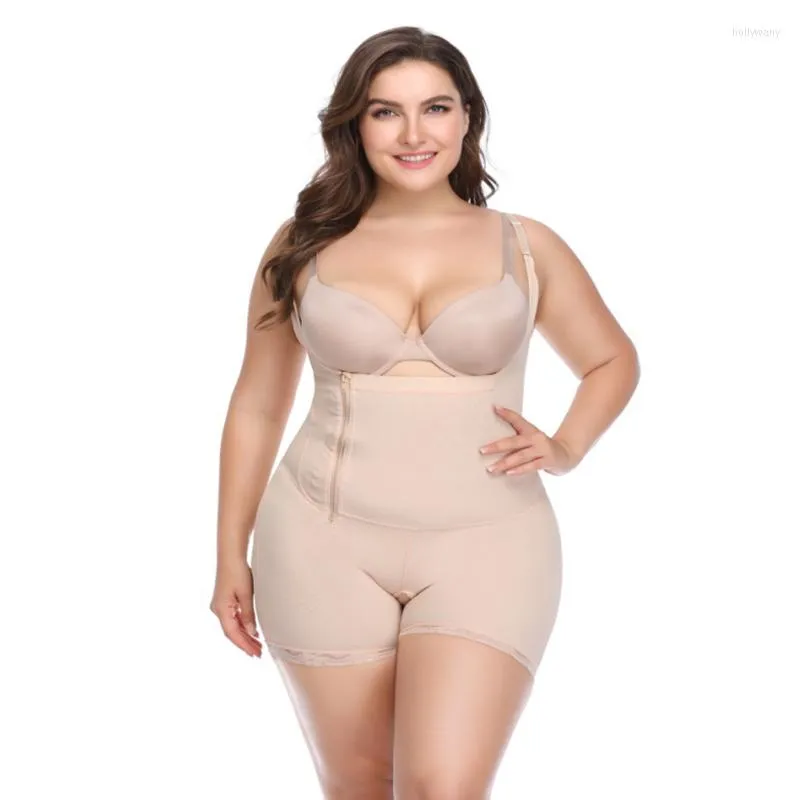 Women's Shapers Plus Size Big People Bodysuit Women Shapewear Body Shaper With Hip Lifting Slimming Underwear