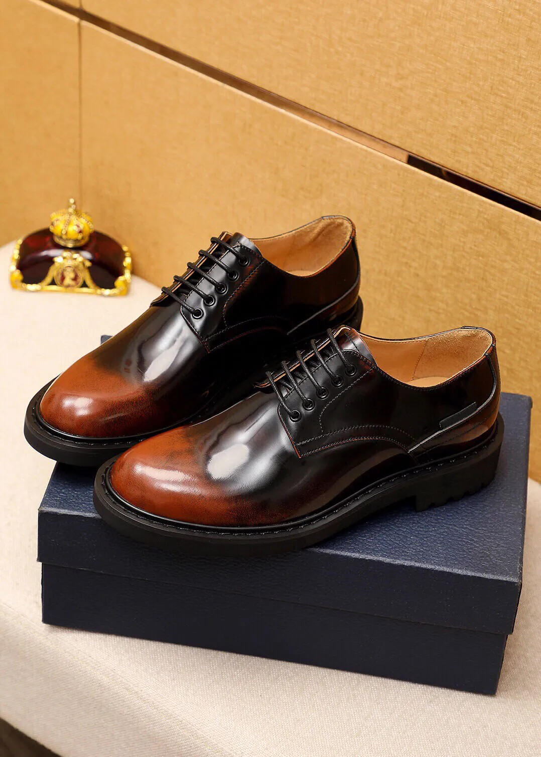 Mode 2023 hommes chaussures habillées de haute qualité à lacets respirant appartements décontracté en cuir véritable mocassins mâle marque mariage formel Oxfords taille 38-45