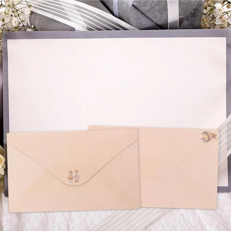 Gift Wrap 54 Pcs Office Supplies Set Envelope Writing Paper Letter Envelopes Note Stationery Sets