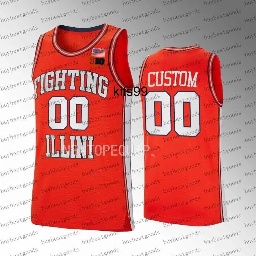 Illinois Fighting Illini custom jerseys