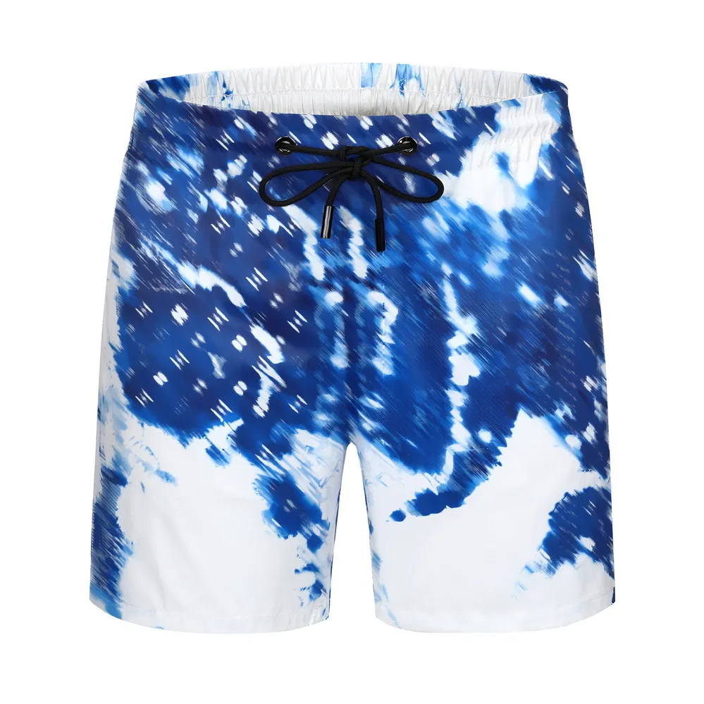 Herrshorts Designer simkort plädade badkläder Strandbyxor Herrshorts storlek M-3XL