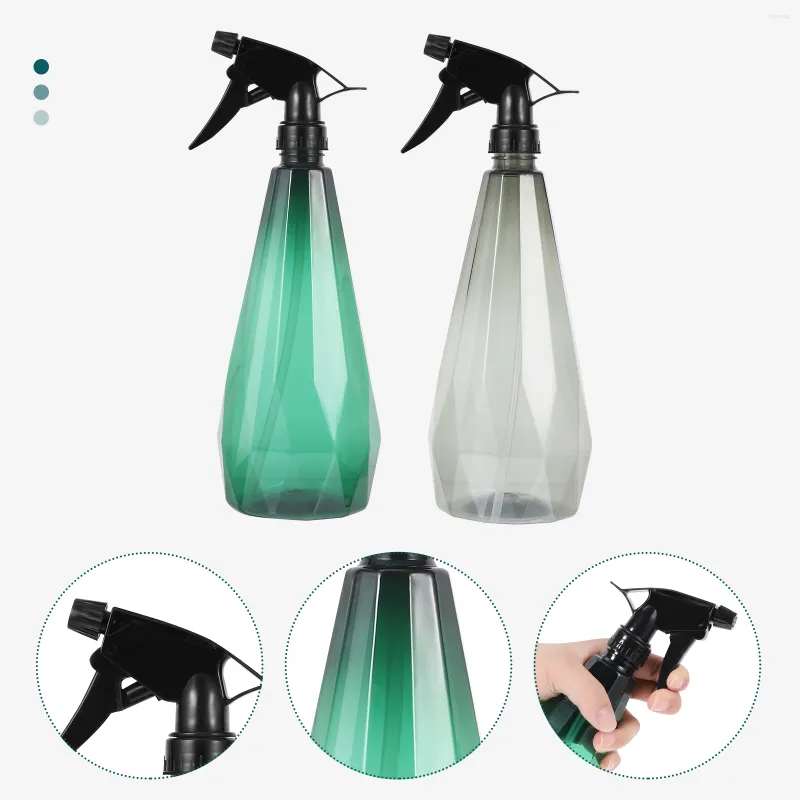 Garrafas de armazenamento pulverizar pulverizador de névoa de névoa de dispensador de bomba líquida rega líquida Mistor Water Garden Kettle Sprinkle Sprayers Recipiente