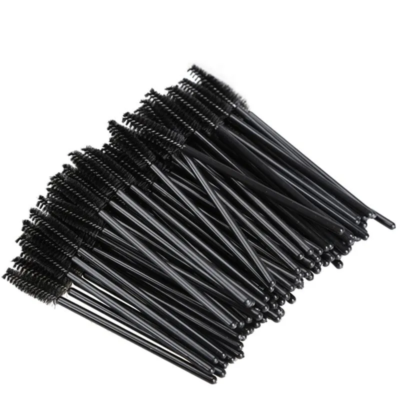 50PCS/Lot Disposable Eyelash Brush Mascara Wands Eyebrow Brushes Makeup Tool Kit Wholesale Price