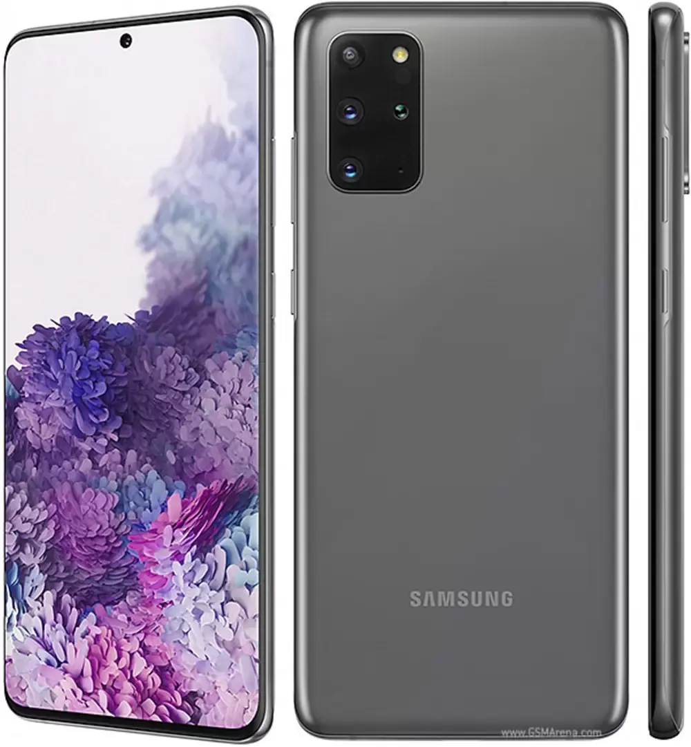 Reformado Samsung Galaxy S20 PLUS 5G G986U1 128GB ROM 12 GB RAM Snapdragon 865 Cellphone 6.7 "Octa Core Original Celular Telefone 6pcs
