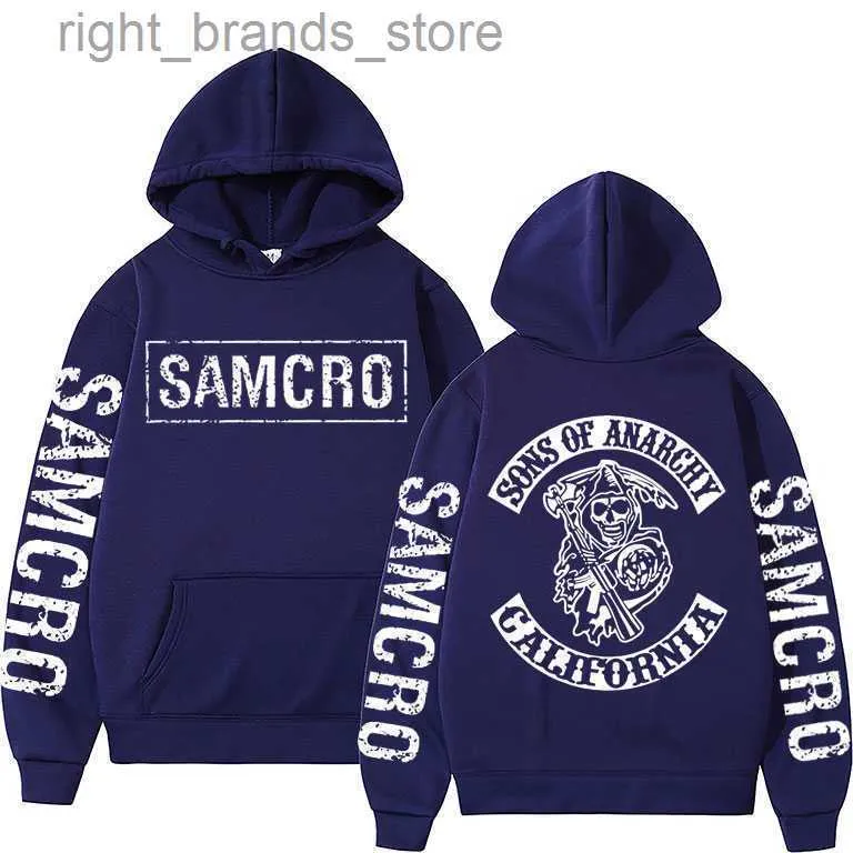 Samcro hoodie blue sale