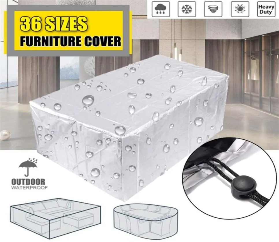 Outdoor Furniture Covers Waterproof Patio Garden Rain Snow Table Sofa Chair Protection covers Dust Proof 2204271105508