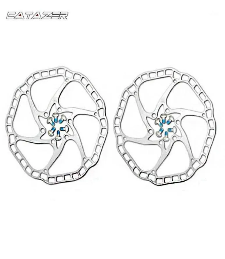 Freios de bicicleta Superlight Bicycle Hydraulic Brake Rotors Rotor de corrida MTB Road Racing 140mm 160mm 44mm 6 parafusos 68GPC9438696