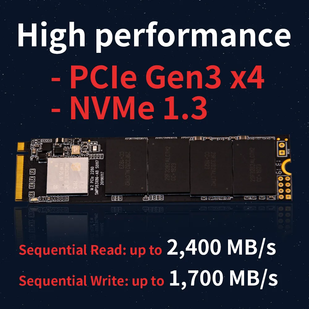 Discos rígidos SSD M2 NVME 1TB 512GB 256GB 128 GB DISCO DE ESTADO SOLIDO RESPONSÁRIO 2280 M.2 PCIE SSD Drive para laptop Computador de desktop