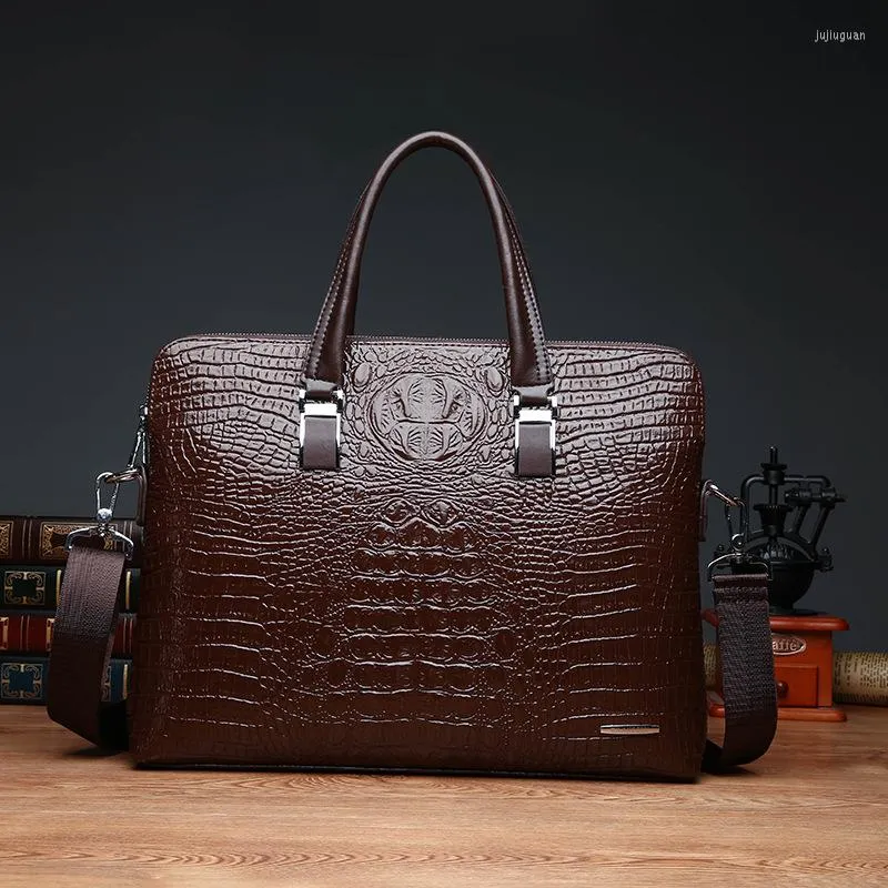 Valigette da uomo Borse per laptop Messenger da donna in pelle Business Designer Borsa di lusso Documenti da lavoro d'ufficio Borse vintage Sac Homme WWH30XP