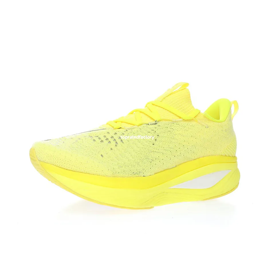 Mens yellow best sale running shoes