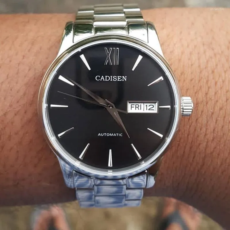 CADISEN NH36 Mechanical Automatic Lilienthal Berlin Watch For
