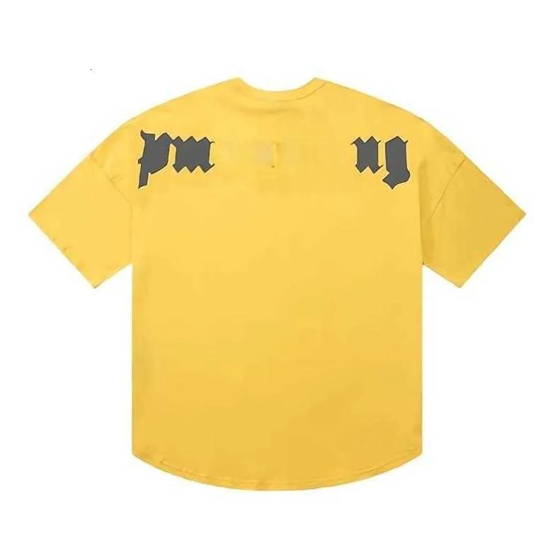 Hommes T-shirt Tshirt Palms Palmangel City Designer Limited Highs Qualité Jet d'encre Graffiti Lettre Impression Hommes Femmes Voilier sh09