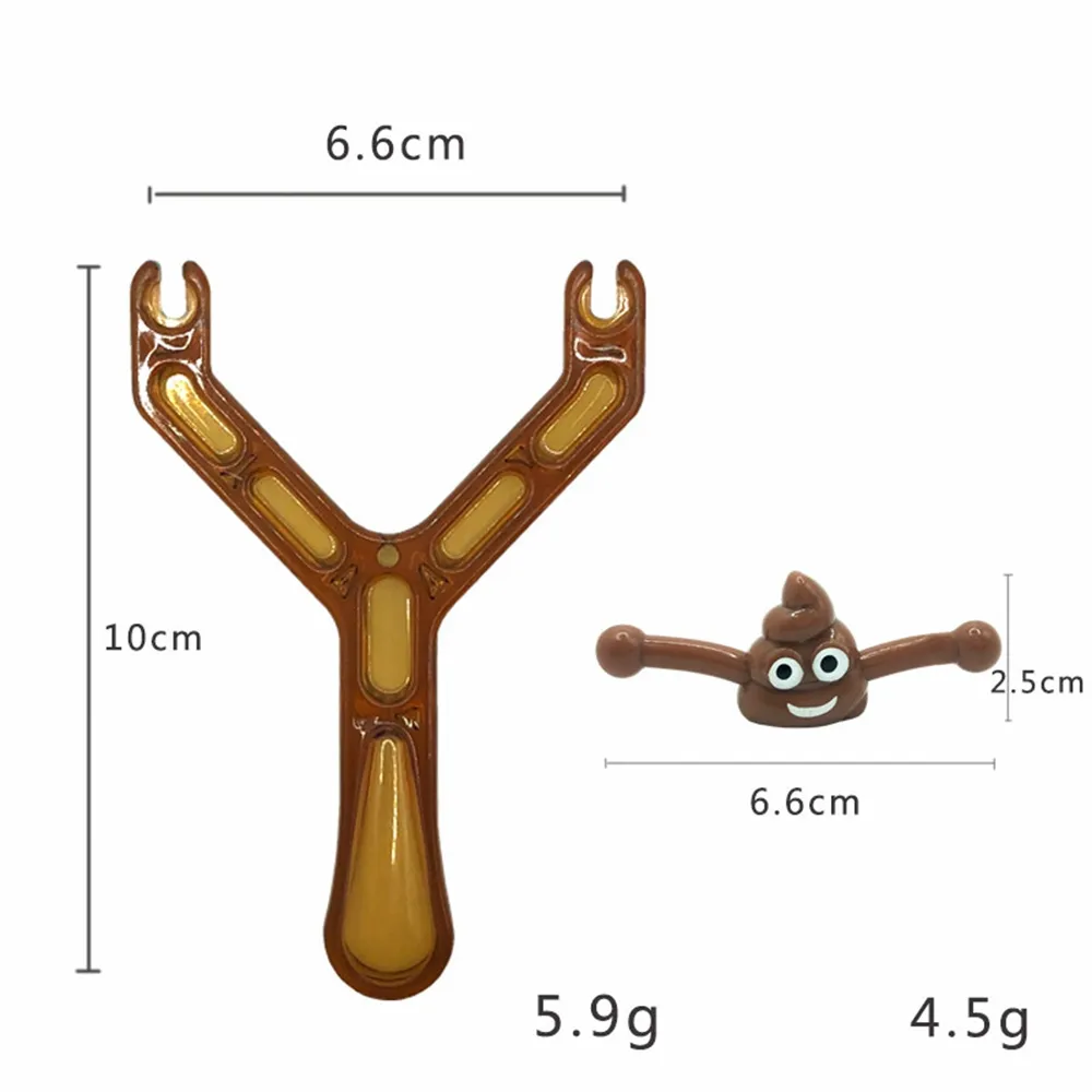 Fake Poop Toy Slingshot Plastic Silicone Multicolor Stress Relief Gadget  for Big Kids and Adults from Dhgate Decompression Toy - price 0.26