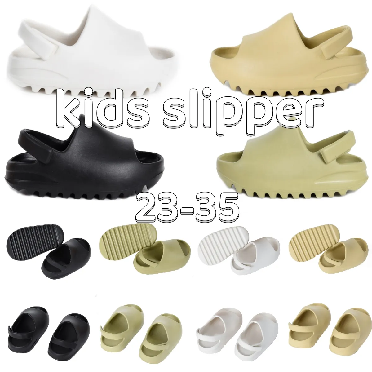 Crianças Crianças Corrers Sandálias Sandálias Baby Eva Sapato meninas Designer Antiskid Sneakers desliza infantis infantis sapatos desertos