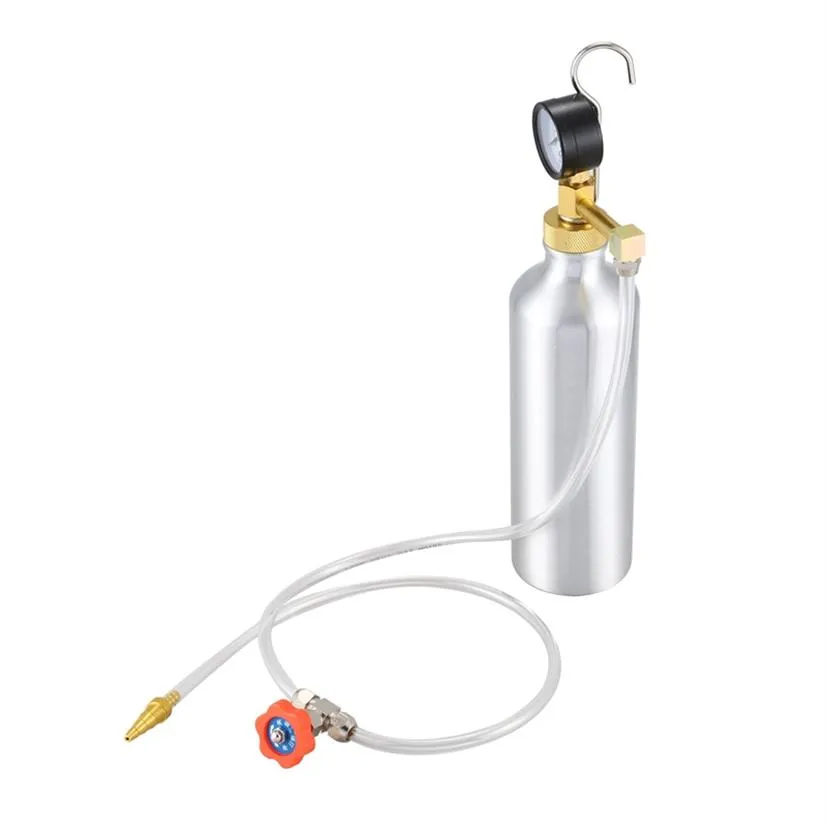 Silver Non Dismantle Aircraft Fuel System Cleaner Kit With Intake Valve,  Filter, And Cleaning Bottle From Vbfd8702, $105.79