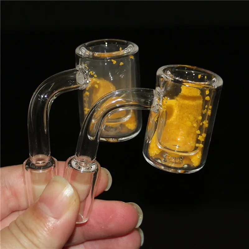 Quarz Banger Thermochromic Smoking 14mm 18mm Female Male Joint Wasserpfeifen Eimer Domeless Thermal Dab Rigs Bangers Nails