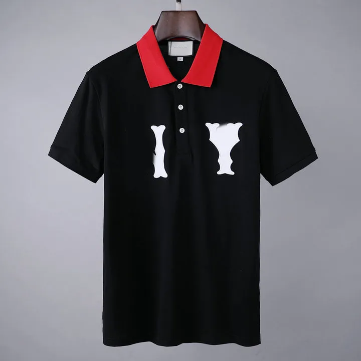 Camisas POLO masculinas de verão Camisas de algodão de cor sólida Tops de manga curta finos respiráveis streetwear masculino camisetas masculinas tamanho XXL roupas2023