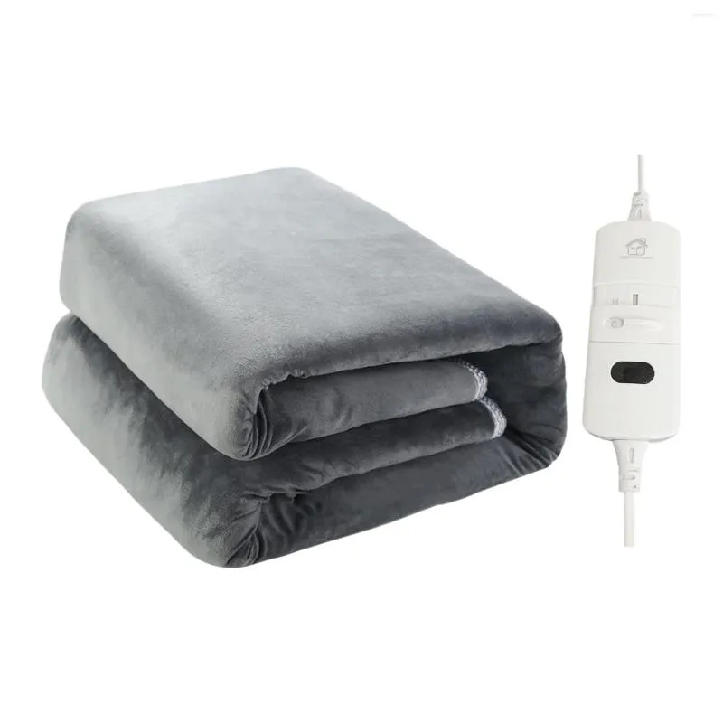 Dekens verwarmde deken verstelbare temperatuur draagbare flanel verwarming us plug 110V voor kamperen woonkamer huis slaapkamer huishouden