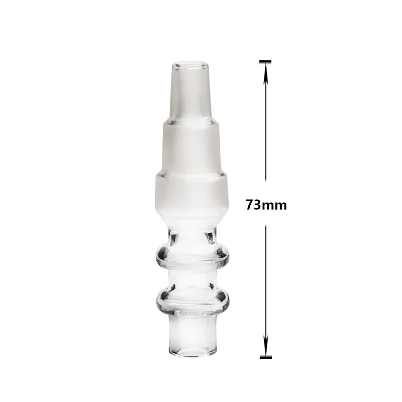 10mm/14mm/18mm 3 in 1 Bong pipa ad acqua Accessorio fumatori Adattatore in vetro Dynavap