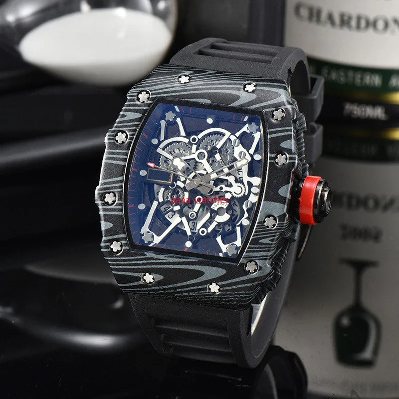 Men's wood top grain watches