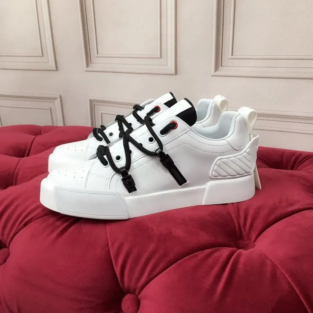 Patent calfskin cheap portofino sneakers