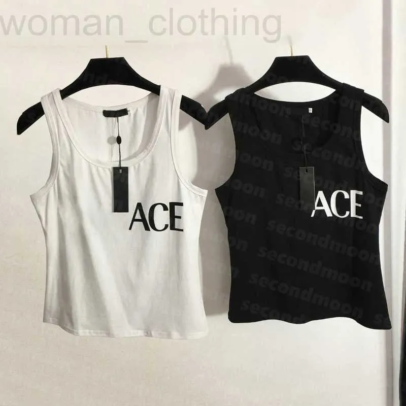 Designer Letter Print T Shirts Ademend Sport Tank Top U Hals Sport Vest Designer Luxe Tee Vrouwen Yoga Tops 1OCB