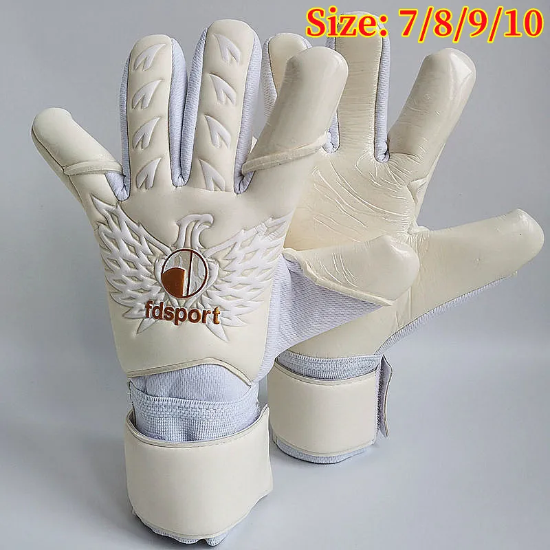 Sports Gloves Predator Football Gloves Soccer Goalkeeper Thickened Latex Teenager Adults Non-Slip Soccer Goalie Goalkeeper Football Gloves 230220