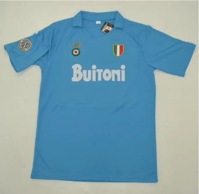ナポリ レトロ サッカー ジャージ 1986 2024 マラドーナ サッカー