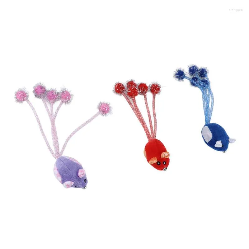 Cat Toys Noel Peluş Fare Oyuncak Koordinat Pet Kedileri İçin Uzuvlar