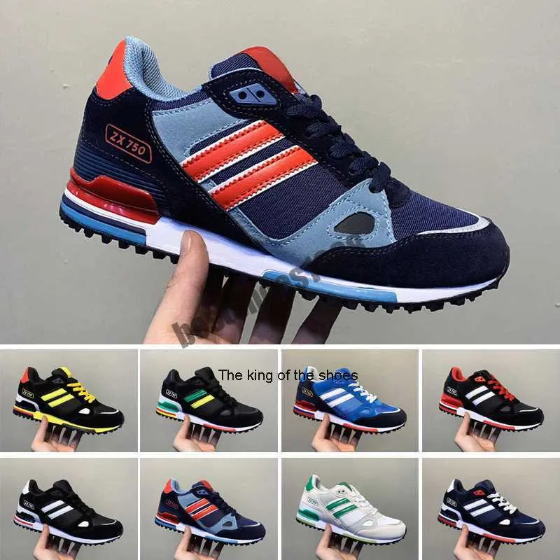 새로운 EDITEX Originals ZX750 스니커즈 zx 750 디자이너 남성 여성 운동 통기성 트레이너 스포츠 캐주얼 신발 크기 36-44